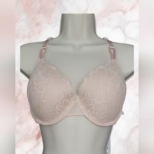 Victoria's Secret Lined Demi Lace Underwire Bra with 2 way straps